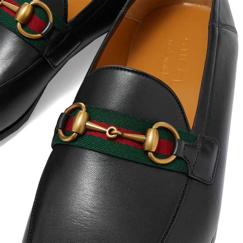 gucci horsebit moccasin black|gucci brixton loafers.